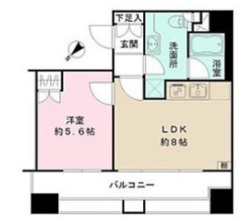 ファミールグラン銀座4丁目 12階 間取り図