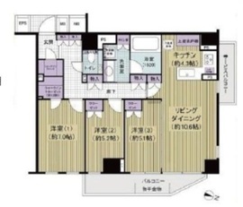 グランドメゾン表参道 4階 間取り図