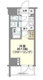 ピアース南麻布 3階 間取り図