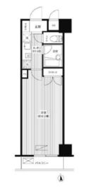 インプルーブ白金 405 間取り図