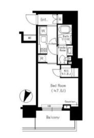 パークリュクス本駒込ステーションプレミア 3階 間取り図