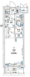 ガリシア新宿余丁町 2階 間取り図