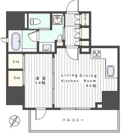 シティインデックス千代田神保町 6階 間取り図