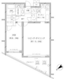 MFPRコート代官山 102 間取り図