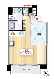 朝日サテライト二番町 203 間取り図