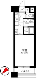 アヴァンティーク銀座2丁目 7階 間取り図