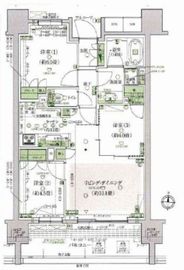 パークホームズ錦糸町ヴェルデコート 10階 間取り図