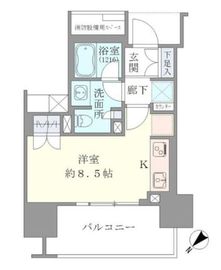 ブリリア品川キャナルサイド 2階 間取り図