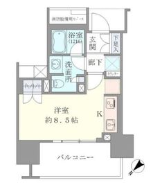 ブリリア品川キャナルサイド 4階 間取り図