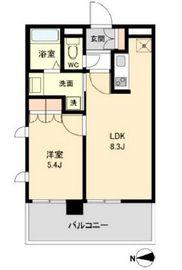 ラクアスレジデンス東新宿 901 間取り図