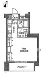 ニューシティアパートメンツ亀戸 515 間取り図