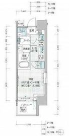 ヒューリックレジデンス新御茶ノ水 1007 間取り図