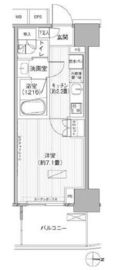 ヒューリックレジデンス新御茶ノ水 302 間取り図