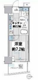 ヒューリックレジデンス新御茶ノ水 203 間取り図