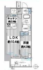 ヒューリックレジデンス新御茶ノ水 306 間取り図