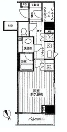 ファミール東京グランリッツ 2階 間取り図