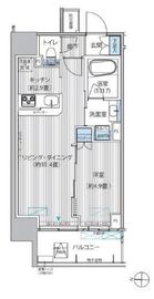 ヒューリックレジデンス新御茶ノ水 806 間取り図