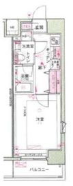 デュアレス愛宕虎ノ門 5階 間取り図