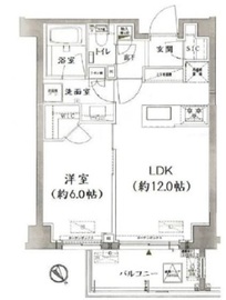オープンレジデンシア表参道神宮前ザ・ハウス 2階 間取り図