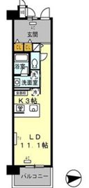 ロイヤルパークス西新井 629 間取り図