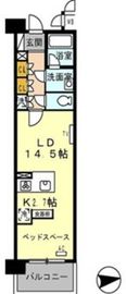 ロイヤルパークス西新井 1023 間取り図