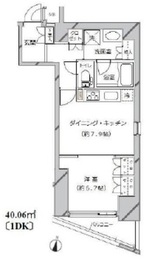 ライジングプレイス秋葉原 4階 間取り図