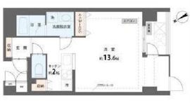 ユニテE 403 間取り図