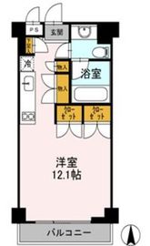 カスタリア目黒鷹番 304 間取り図