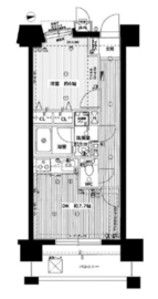 ライオンズマンション白金台 2階 間取り図