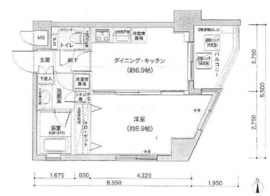 ザ・プレミアムスイート高田馬場 7階 間取り図
