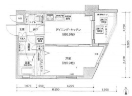 ザ・プレミアムスイート高田馬場 7階 間取り図