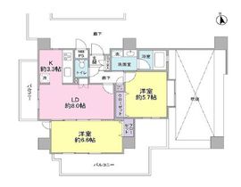 インザガーデン 403 間取り図