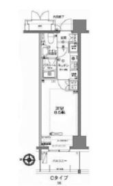 MFPRコート木場公園 302 間取り図