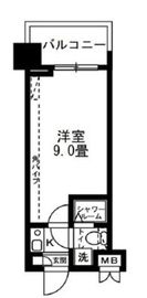 レジディア錦糸町 517 間取り図