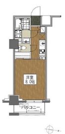 清澄白河レジデンス弐番館 506 間取り図