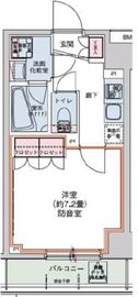 HTアジール芝浦 902 間取り図