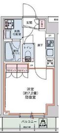 HTアジール芝浦 1002 間取り図