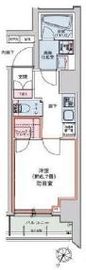 HTアジール芝浦 404 間取り図