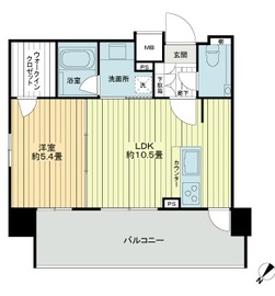 アデニウム東神田 9階 間取り図