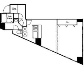 TAS麻布台レジデンス 301 間取り図