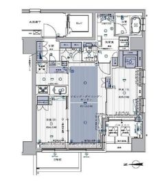 サンクレイドル御苑内藤町 2階 間取り図