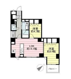 プロスタイル日本橋馬喰町 6階 間取り図