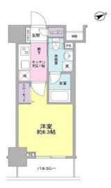 サンピエス大森 1003 間取り図