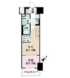 ザ・パークワンズ渋谷本町 12階 間取り図