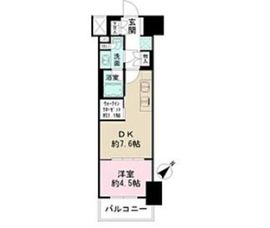 ザ・パークワンズ渋谷本町 11階 間取り図