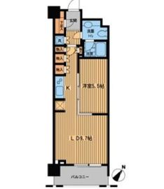 プライムアーバン日本橋横山町 510 間取り図