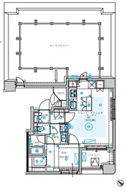 クレイシア日本橋水天宮前 1002 間取り図