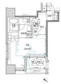 クレイシア日本橋水天宮前 903 間取り図