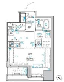 クレイシア日本橋水天宮前 204 間取り図