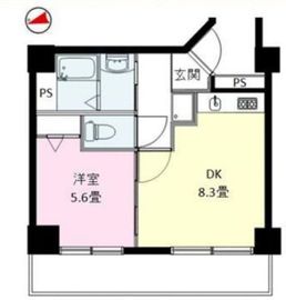 西新宿フォレストアネックス 405 間取り図